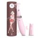 Вакуумный стимулятор с вибрацией KISTOY Miss CC Pink, можно использовать как вибратор, диам. 3,6см
