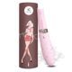 Вакуумный стимулятор с вибрацией KISTOY Miss CC Pink, можно использовать как вибратор, диам. 3,6см