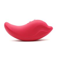 Вібратор та кліторальний стимулятор KISTOY Heidi Red Вібратор та кліторальний стимулятор KISTOY Heidi Red