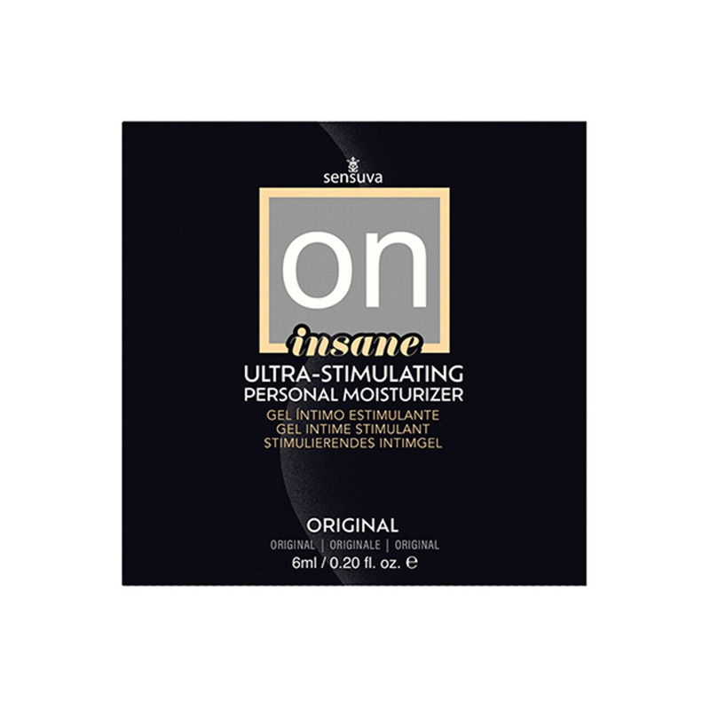 Пробник стимулирующей смазки Sensuva - Ultra-Stimulating On Insane (6 мл)