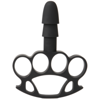 Держатель-кастет Doc Johnson с креплением Vac-U-Lock - Knuckle Up для игрушек