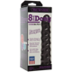Дилдо Doc Johnson CodeBlack - 8 Inch Raging Vac-U-Lock со стимулирующим рельефом, диаметр 3,8см