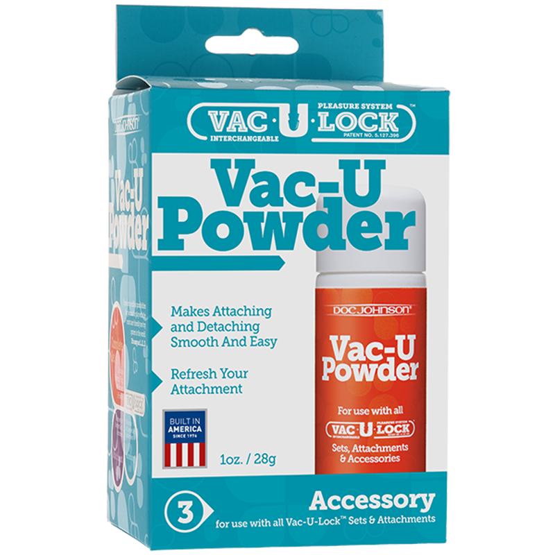 Пудра для крепления Vac-U-Lock Doc Johnson Vac-U Powder