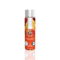 Смазка на водной основе JO H2O — Peachy Lips (120 мл) без сахара, растительный глицерин
