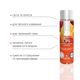 Смазка на водной основе JO H2O — Peachy Lips (120 мл) без сахара, растительный глицерин