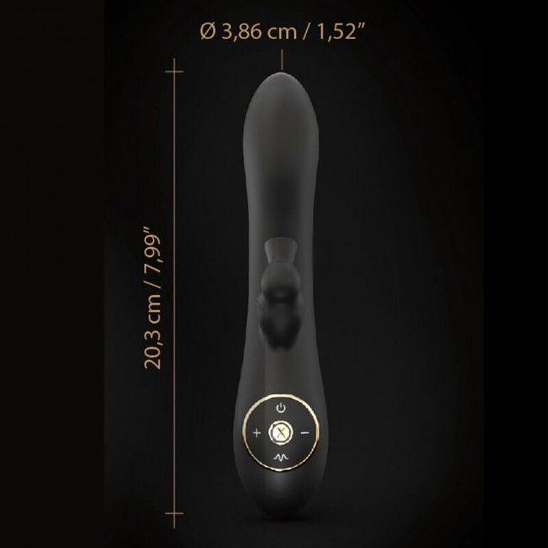 Вакуумный вибратор-кролик Dorcel DIVINE RABBIT с вибрацией, 10 режимов вибрации: 3 режима вакуума