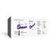Безремневой страпон с вибрацией Strap-On-Me Vibrating Violet M диаметр 3,3см, пульт ДУ, регулируемый