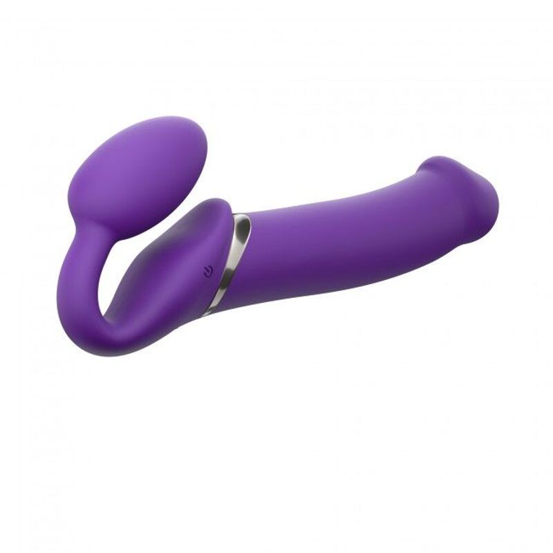 Безремневой страпон с вибрацией Strap-On-Me Vibrating Violet XL, диам. 4,5см, пульт ДУ, регулируемый Безремневой страпон с вибрацией Strap-On-Me Vibrating Violet XL, диам. 4,5см, пульт ДУ, регулируемый