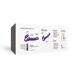 Безремневой страпон с вибрацией Strap-On-Me Vibrating Violet XL, диам. 4,5см, пульт ДУ, регулируемый