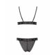 Комплект белья Passion Exclusive GLAMISS SET L/XL, black