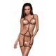 Портупея-стрепы на все тело Passion Exclusive INDICA S/M, black