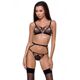 Бюстгальтер-стрепы Passion Exclusive MEGGY BRA L/XL, black