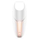 Вакуумный клиторальный стимулятор Satisfyer Love Triangle White с управлением через интернет