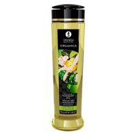 Органическое массажное масло Shunga ORGANICA Exotic green tea с витамином Е 240 мл