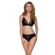 Трусики с широкой резинкой и кружевом Passion PS001 PANTIES XL, black