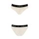 Трусики с широкой резинкой и кружевом Passion PS001 PANTIES S, ecru