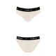 Трусики с широкой резинкой и кружевом Passion PS001 PANTIES XL, ecru