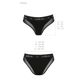 Трусики с прозрачной вставкой Passion PS002 PANTIES M, black