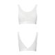 Топ с прозрачной вставкой Passion PS002 TOP S, white