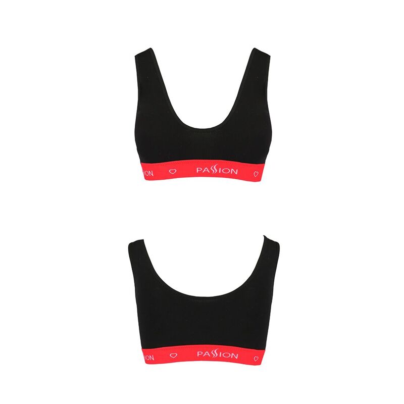 Спортивный топ на широких бретелях Passion PS003 TOP L, black