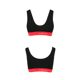 Спортивный топ на широких бретелях Passion PS003 TOP L, black