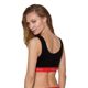 Спортивный топ на широких бретелях Passion PS003 TOP XL, black