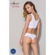 Трусики-бразилиана из хлопка Passion PS005 PANTIES S, white