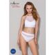 Трусики с прозрачной вставкой Passion PS006 PANTIES M, white