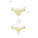 Спортивные трусики-стринги Passion PS007 PANTIES XL, yellow