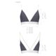 Спортивный топ с двойными бретелями Passion PS007 TOP M, dark grey