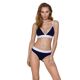 Спортивный топ с двойными бретелями Passion PS007 TOP S, navy blue