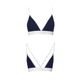 Спортивный топ с двойными бретелями Passion PS007 TOP S, navy blue