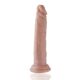 Реалистичный фаллоимитатор для секс-машин Hismith 7.5″ Flexible Silicone Dildo, система KlicLok