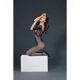 Бодистокинг с доступом Moonlight Model 05 XS-L Black, вырез на спине, имитация ажурного бралета