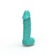 Крафтовое мыло-член с присоской Pure Bliss MINI Turquoise, натуральное