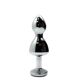Металлическая анальная пробка Wooomy Lollypop Double Ball Metal Plug Red S диам. 2,8 см, длина 8,5см