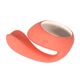 Смарт-вибратор LELO Ida Wave Coral Red, вагинально-клиторальный, технология WaveMotion, 2 мотора