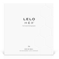 Презервативы LELO HEX Condoms Original 36 Pack, тонкие и суперпрочные