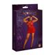 Платье-бодистокинг Moonlight Plus Model 08 XL-XXXL Red