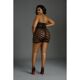 Платье-бодистокинг Moonlight Plus Model 10 XL-XXXL Black