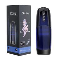Интерактивный смарт мастурбатор Magic Motion Xone, имитация фрикций, 10 режимов, турбо-кнопка