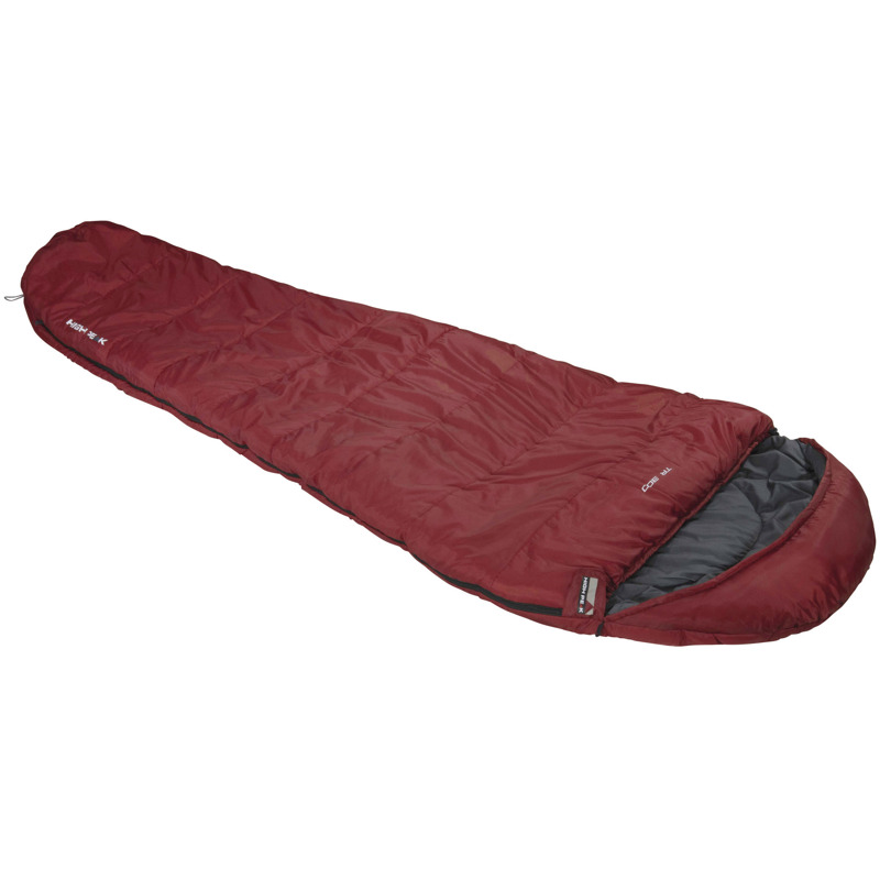Спальний мішок High Peak TR 300/0°C Dark Red/Grey Left (23066)