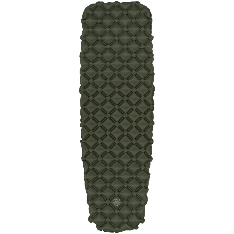 Килимок надувний Highlander Nap-Pak Inflatable Sleeping Mat XL 5 cm Olive (AIR073-OG)