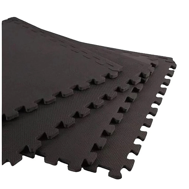 Килимок пазл Toorx Interlocking 4 елементи 61 х 61 х 1,2 см Antracite (MAT-60)