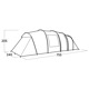 Намет восьмимісний Easy Camp Leka Twin 8 (120493)