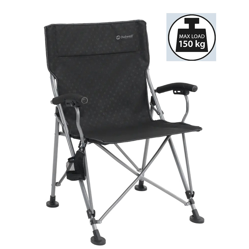 Крісло кемпінгове Outwell Campo XL Black (470463) Крісло кемпінгове Outwell Campo XL Black (470463)