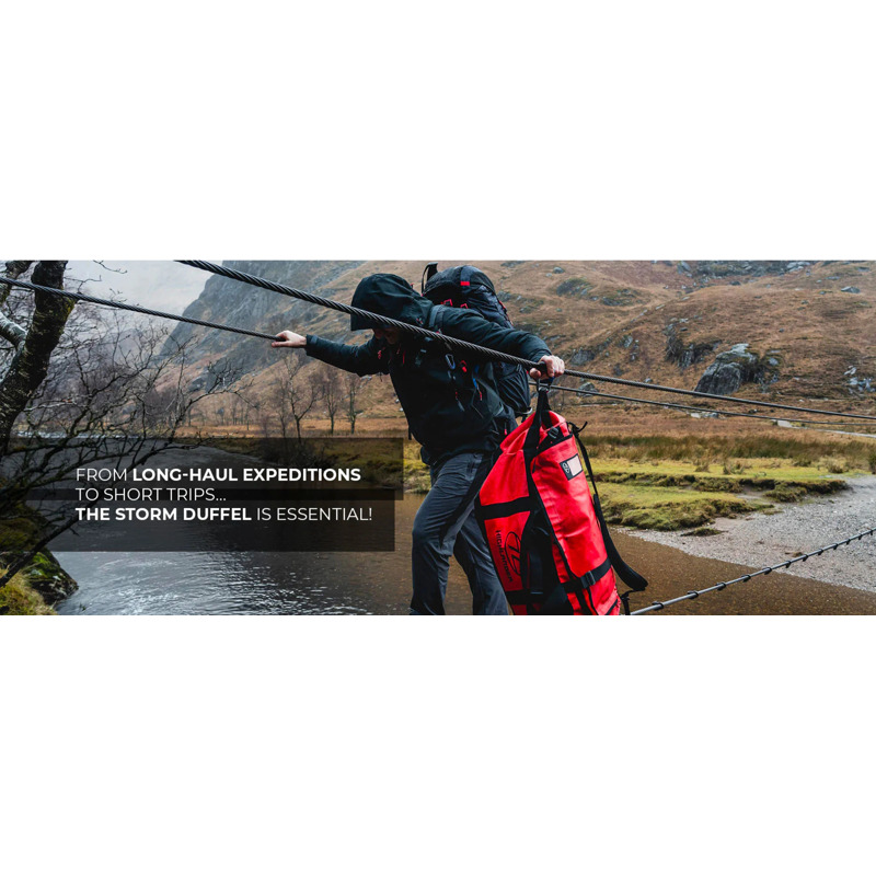 Сумка дорожня водозахисна Highlander Storm Kitbag 65L Red (DB123-RD)
