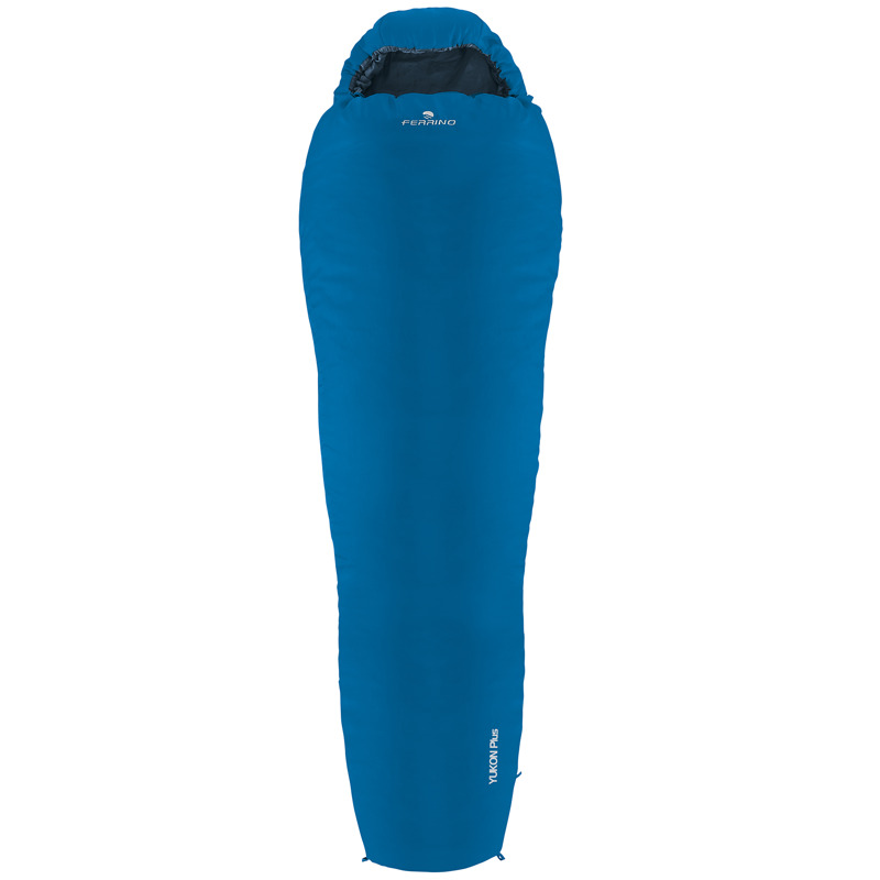 Спальний мішок Ferrino Yukon Plus +4°C Blue Right (86357NBBD) Спальний мішок Ferrino Yukon Plus +4°C Blue Right (86357NBBD)
