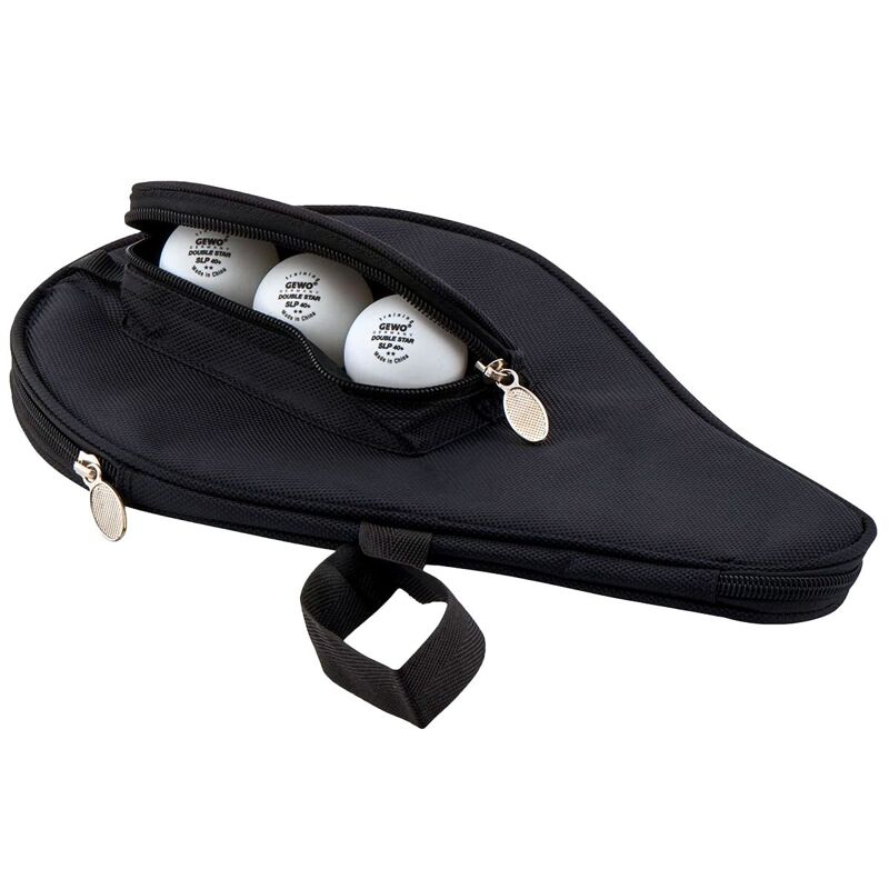 Чохол для ракетки Gewo Round Cover Master з відділенням для м'ячів Black/Blue (89679165)