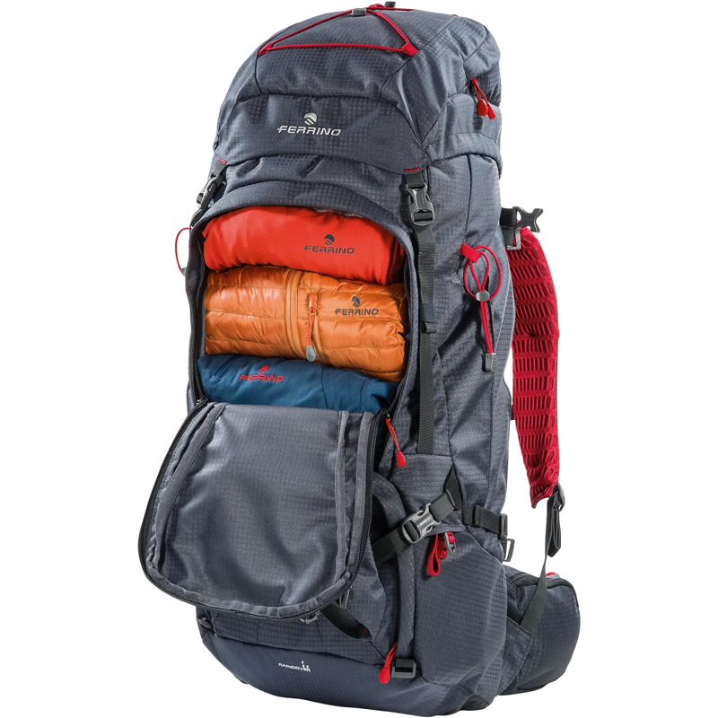 Рюкзак туристичний Ferrino Overland 65+10L Dark Grey (75671HCC) Рюкзак туристичний Ferrino Overland 65+10L Dark Grey (75671HCC)
